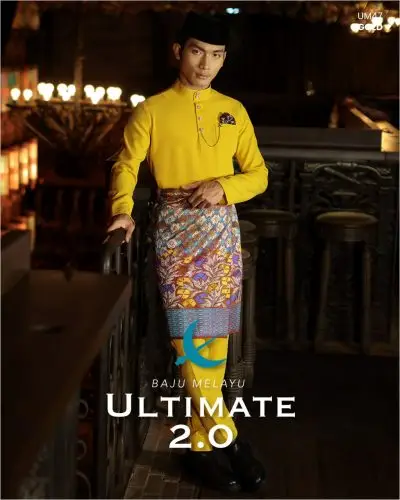 BAJU MELAYU ULTIMATE 2.0 - GOLD (#11)
