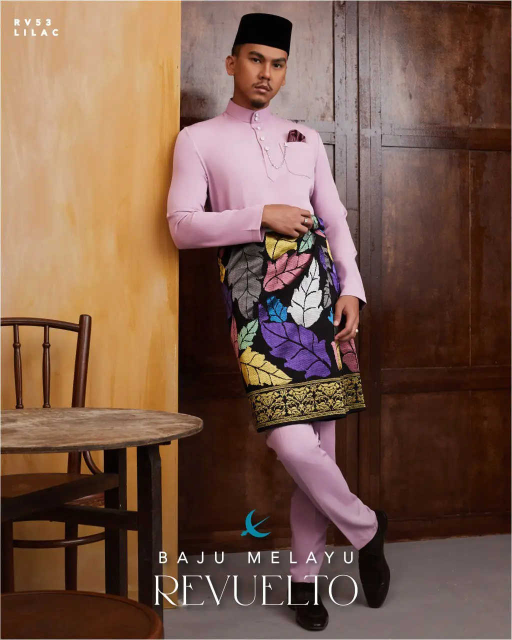 BAJU MELAYU REVUELTO - LILAC (#22)