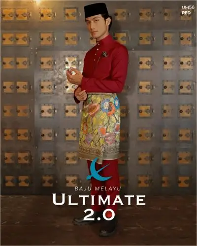 BAJU MELAYU ULTIMATE 2.0 - RED (#N12)