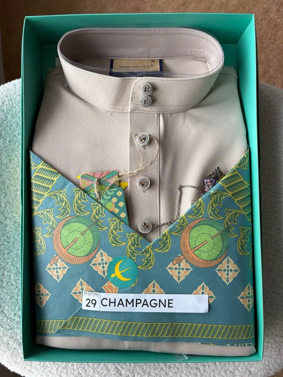 BAJU MELAYU DAYTONA - CHAMPAGNE (29) - Image 2