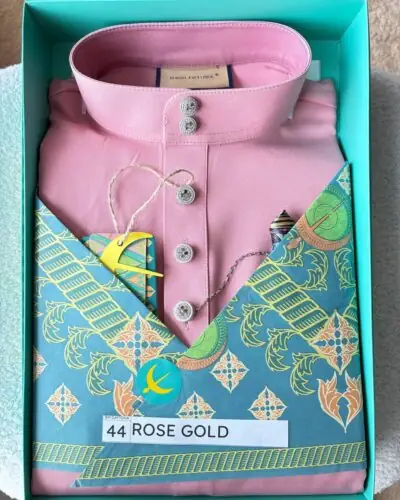BAJU MELAYU DAYTONA - ROSE GOLD (44)
