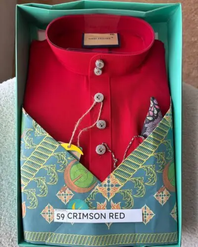 BAJU MELAYU DAYTONA - CRISON RED (59)