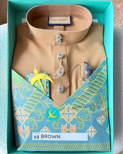 BAJU MELAYU DAYTONA - BROWN (68)