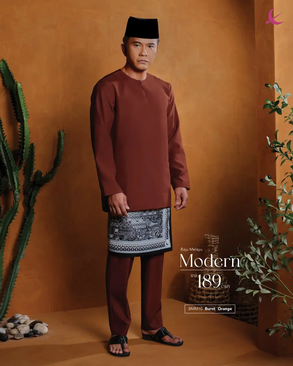 TELUK BELANGA MODERN - BURNT ORANGE (10)