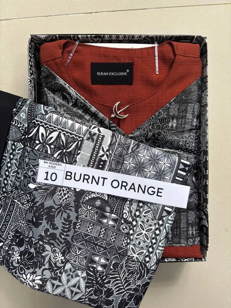 MODERN KIDS - BURNT ORANGE (10)