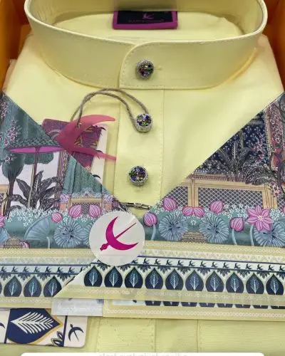 BAJU MELAYU SENNA KIDS - BUTTER YELLOW (14)