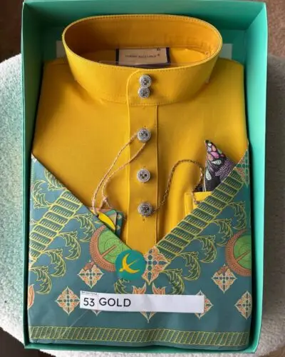 BAJU MELAYU DAYTONA - GOLD (53)