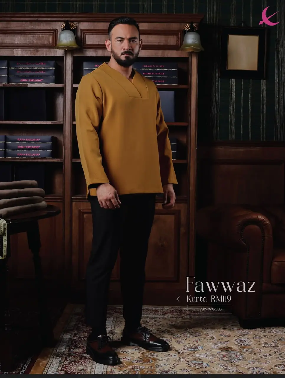 KURTA || FAWWAS || 2026 || GOLD (9)