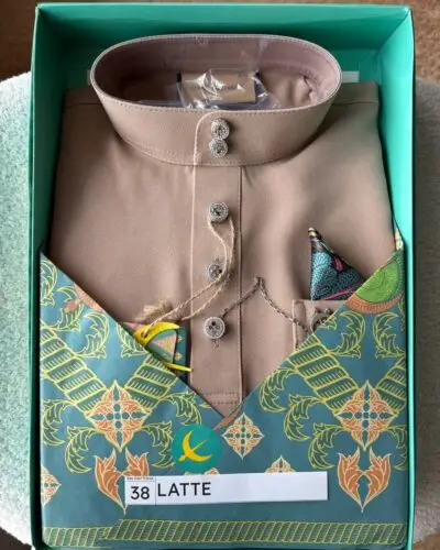 BAJU MELAYU DAYTONA - LATTE (38)