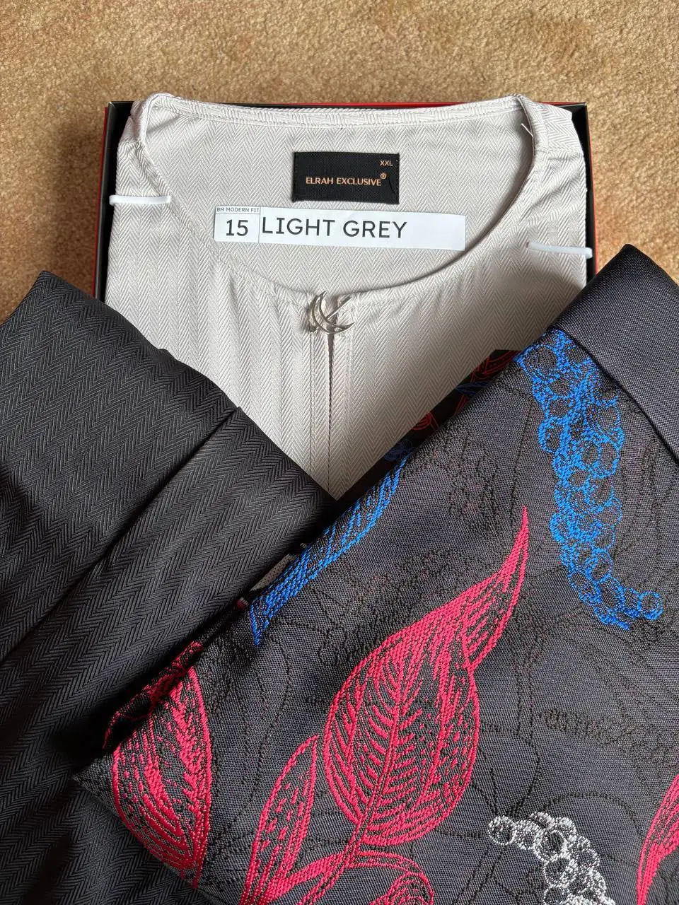 TELUK BELANGA || MODERN FIT || 2026 || LIGHT GREY (15) - Image 2