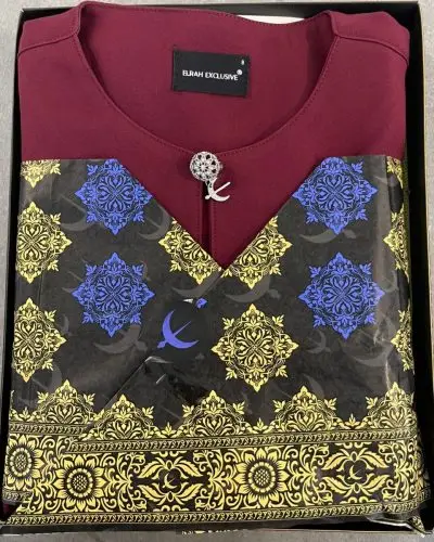 BM CLASSIC PESAK KIDS - MAROON (2)