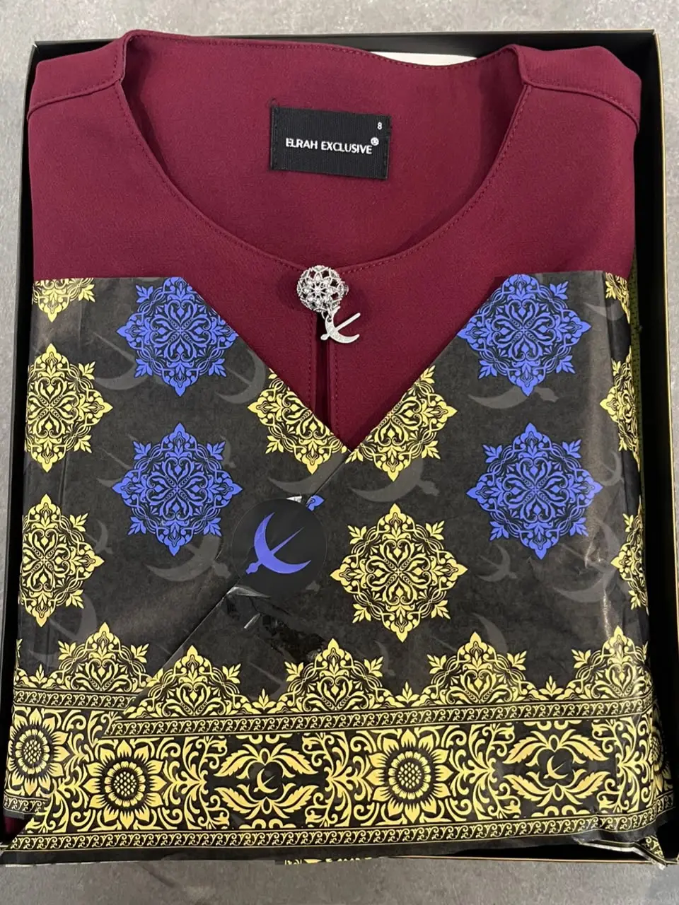 BM CLASSIC PESAK KIDS - MAROON (2)