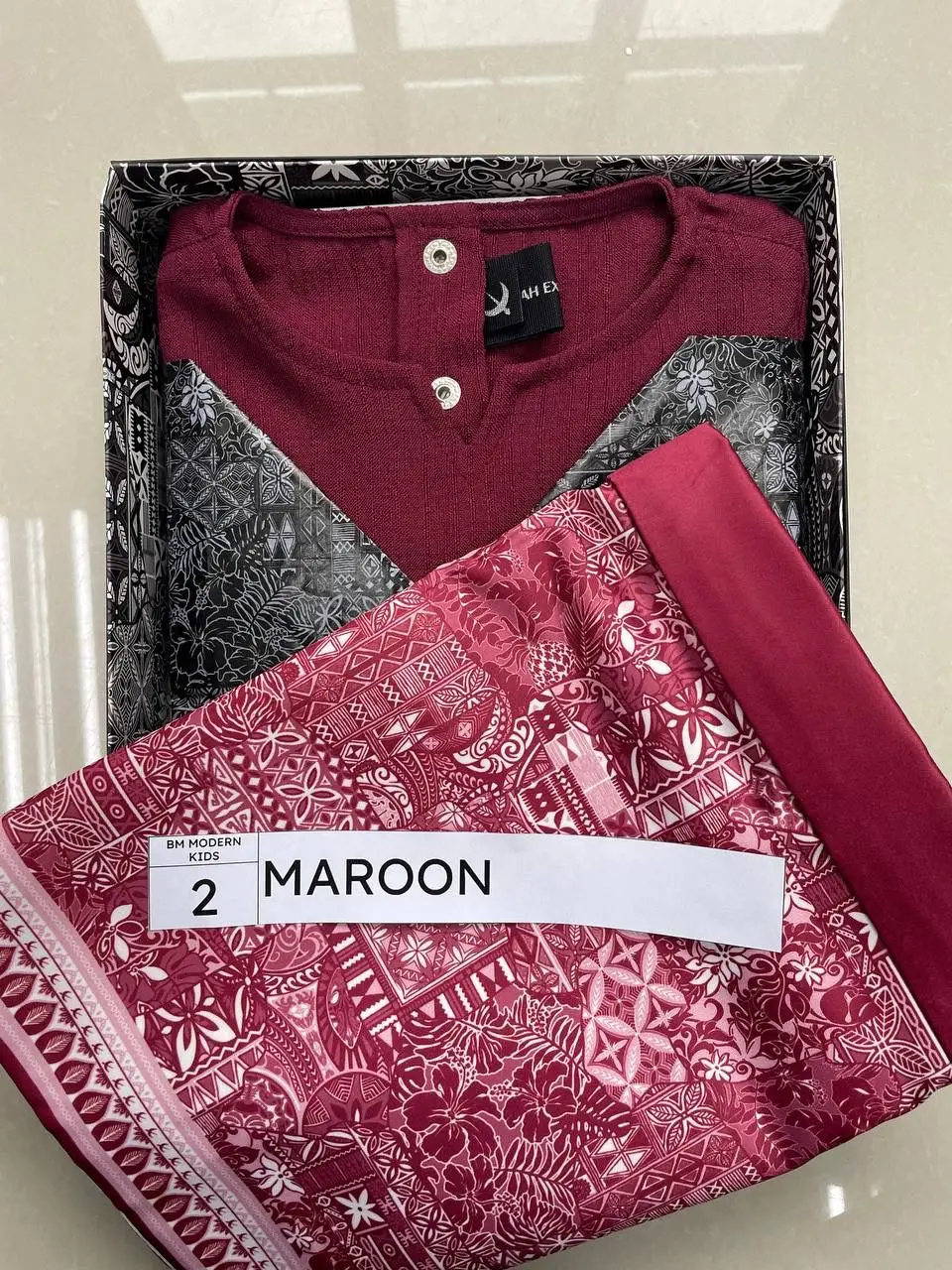 MODERN KIDS - MAROON (2)