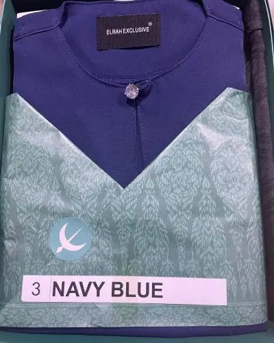TELUK BELANGA LUXE KIDS -  NAVY BLUE (3)