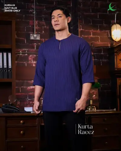 KURTA || RAEEZ || 2026 || NAVY BLUE (4)