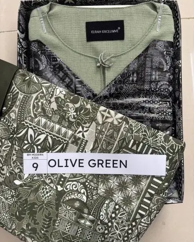 MODERN KIDS - OLIVE GREEN (9)