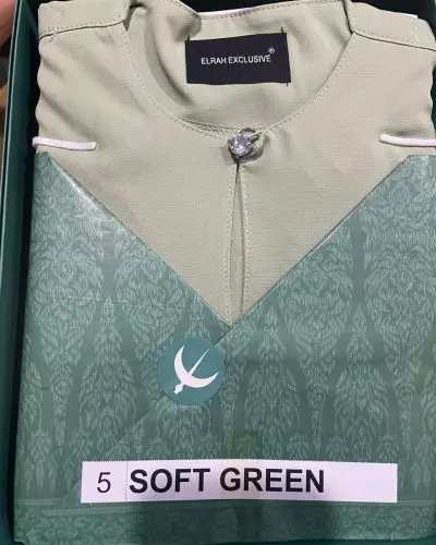 TELUK BELANGA LUXE KIDS -  SOFT GREEN (5)