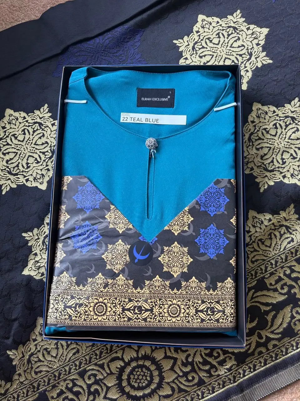 TELUK BELANGA || CLASSIC REGULAR PESAK || 2026 || TEAL BLUE (22) - Image 2