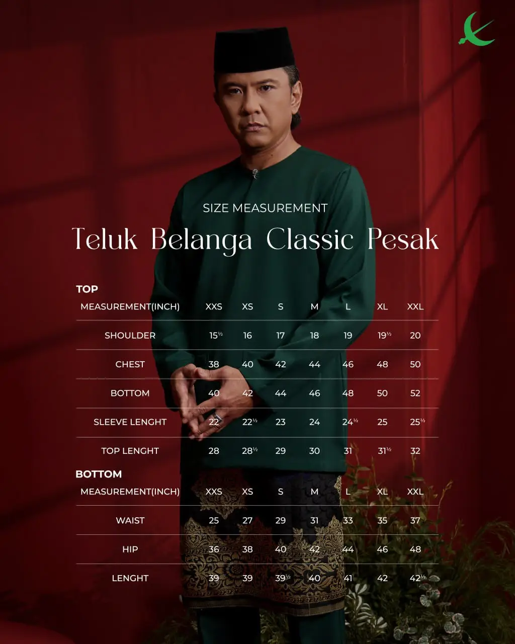 TELUK BELANGA || CLASSIC REGULAR PESAK || 2026 || BLACK (1) - Image 3