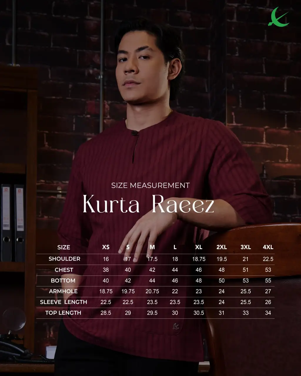 KURTA || RAEEZ || 2026 || BROWN (1) - Image 2