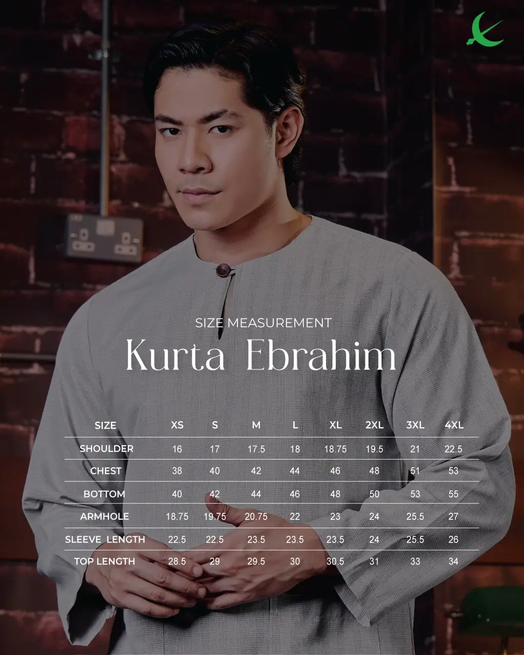 KURTA || EBRAHIM || 2026 || LIGHT GREY (2) - Image 2