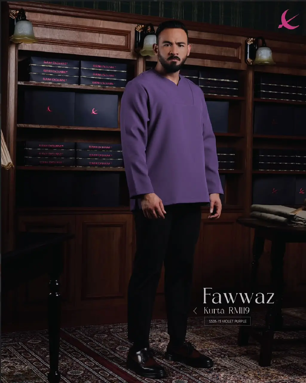 KURTA || FAWWAS || 2026 || VIOLET PURPLE (15)
