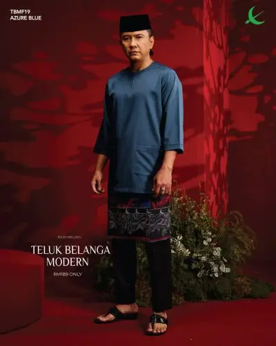 TELUK BELANGA || MODERN FIT || 2026 || AZURE BLUE (19)