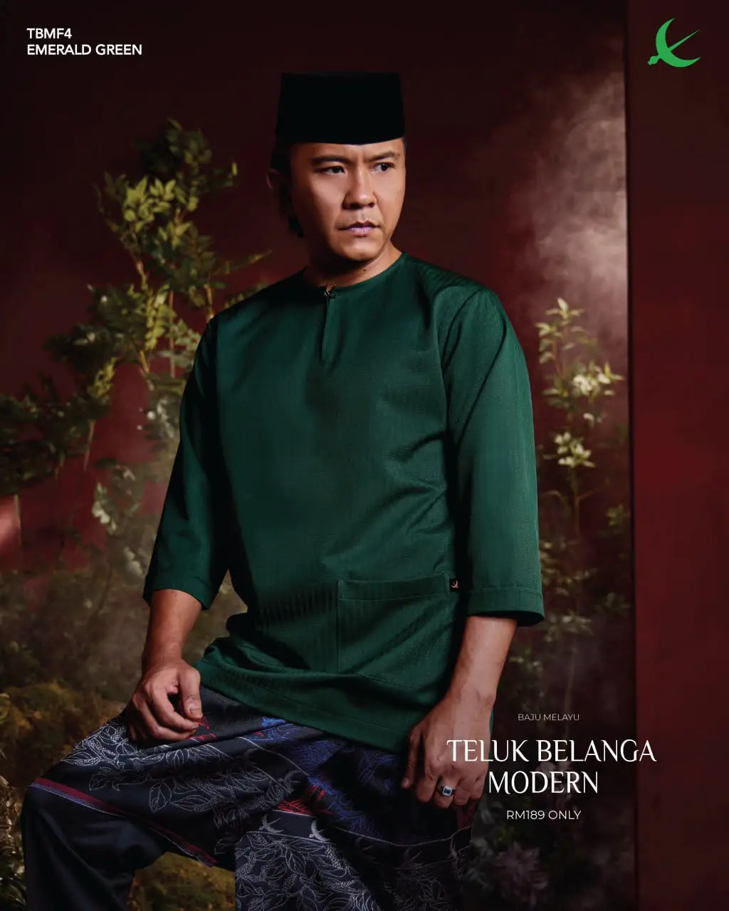 TELUK BELANGA || MODERN FIT || 2026 || EMERALD GREEN (4)