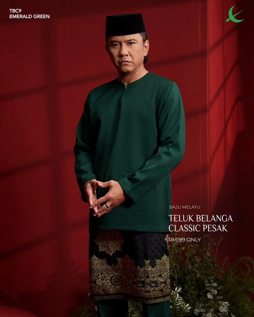 TELUK BELANGA || CLASSIC REGULAR PESAK || 2026 || EMERALD GREEN (9)