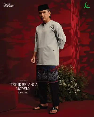 TELUK BELANGA || MODERN FIT || 2026 || LIGHT GREY (15)